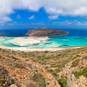 balos chania crete panoramic